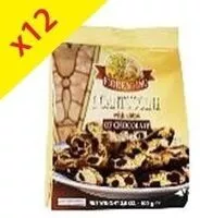 Mängden socker i 12 Paquets De Cantuccini Au Chocolat