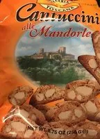 Mängden socker i Cantuccini alle mandorle