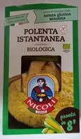 Mängden socker i Polenta istantanea