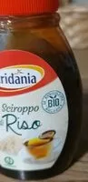 Mängden socker i Sciroppo di riso