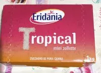 Mängden socker i Tropical mini zollette