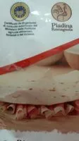 Mängden socker i Piadina romagnola