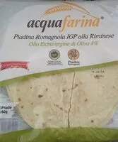 Mängden socker i Piadine Acqfrn Acq FRN 03 Piadine O. extrav. Piadine romagnola