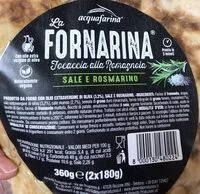 Mängden socker i Fornarina