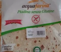 Mängden socker i Piadina senza glutine