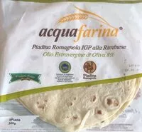 Mängden socker i Piadina romagnola igp riminese
