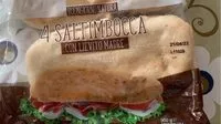 Mängden socker i saltimbocca con lievito madre