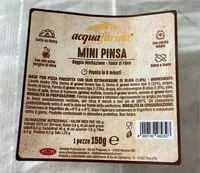 Mängden socker i Mini pinsa