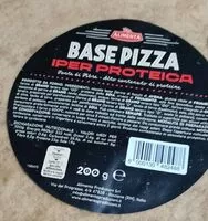 Mängden socker i Base pizza iper proteica
