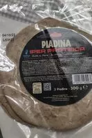 Mängden socker i Piadina