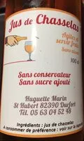 Mängden socker i Jus de chasselas