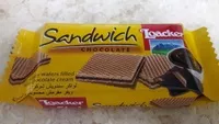 Mängden socker i Sandwich Chocolate, Chocolate
