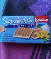 Mängden socker i Loacker Milk Vanilla Wafer -