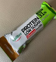 Mängden socker i Barretta Protein Low Sugar 31% Caramello