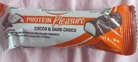 Mängden socker i protein pleasure cocco e dark choco
