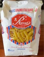Mängden socker i Canneroni pasta di semola di grano duro