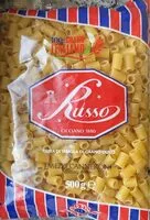 Mängden socker i Mezzi canneroni