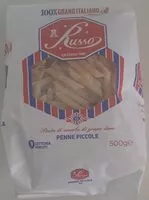 Mängden socker i Penne piccole