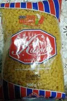 Mängden socker i Pasta