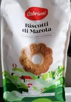 Mängden socker i Biscotti di Marola