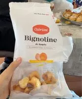 Mängden socker i Bignè