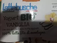 Mängden socker i Yogurt biologico alla vaniglia Lattebusche