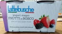 Mängden socker i Yogurt magro frutti di bosco