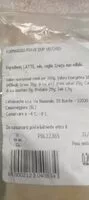 Mängden socker i Queso piave dop vecchio