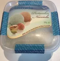 Mängden socker i Gelato pistacchio nocciola