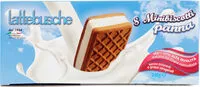 Mängden socker i Lattebusche minibiscotti gelato