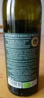 Mängden socker i Aceto balsamico di Modena