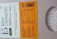 Mängden socker i Riso Carnaroli