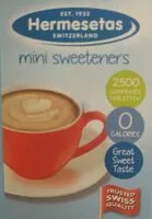 Mängden socker i Mini sweeteners