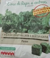 Mängden socker i Cime di rapa