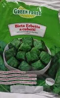 Mängden socker i Bieta Erbetta a cubetti