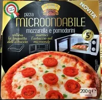 Mängden socker i Pizza Microondabile Mozzarella e Pomodorini
