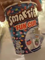 Mängden socker i Glace smarties