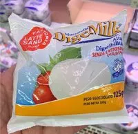 Mängden socker i Digemilk mozzarella