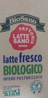 Mängden socker i Latte fresco biologico
