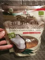 Mängden socker i Zucchero integrale di cocco