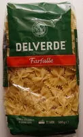 Mängden socker i Farfalle Nudeln