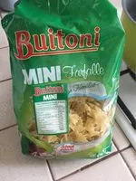 Mängden socker i Mini farfalle