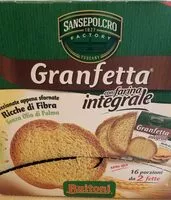 Mängden socker i Granfetta con farina integrale