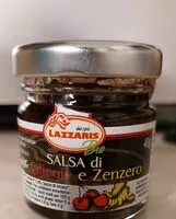 Mängden socker i Salsa bio di ciliege e zenzero