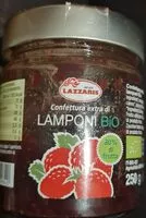Mängden socker i Confettura extra di lamponi bio
