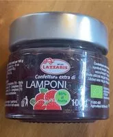 Mängden socker i Confettura extra di lamponi