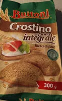 Mängden socker i Crostino con farina integrale
