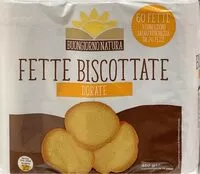 Mängden socker i Fette Biscottate dorate
