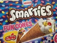 Mängden socker i Smarties Fun Cones