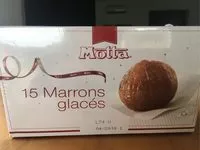 Mängden socker i Marron glacés